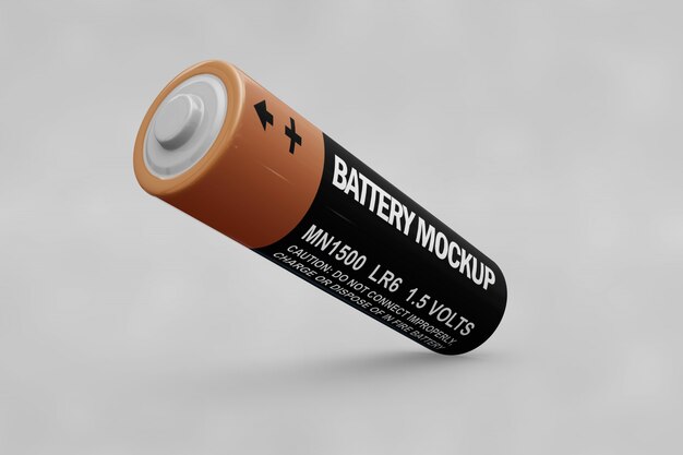 Battery mockup