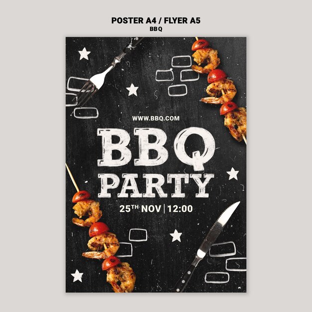 bbq template design