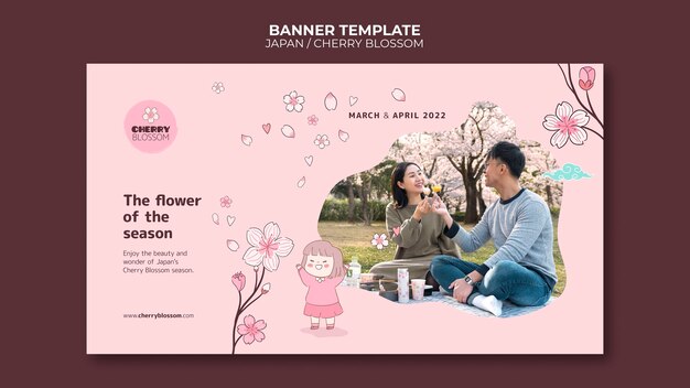 beautiful banner japan template