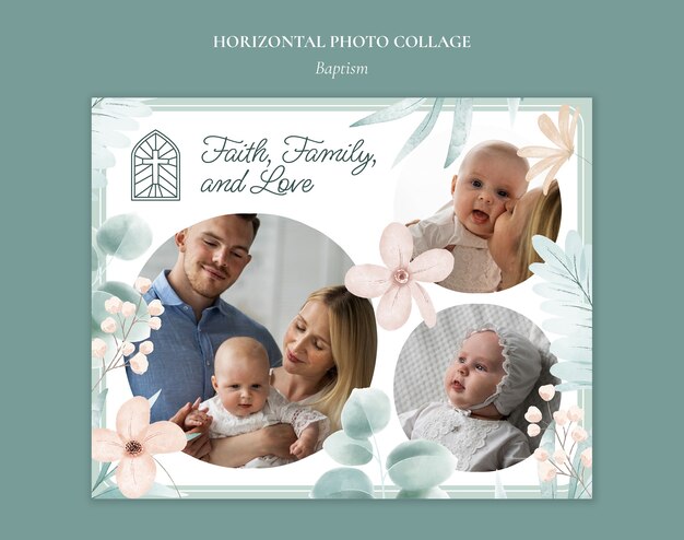Beautiful baptism  event template