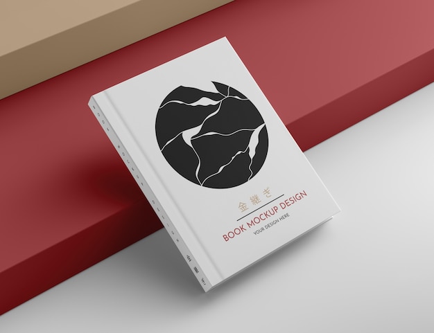 Beautiful book cover mockup Free Psd