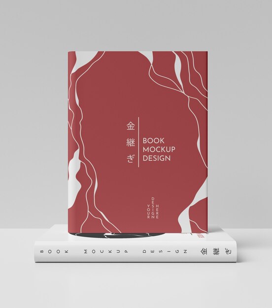 Beautiful book cover mockup