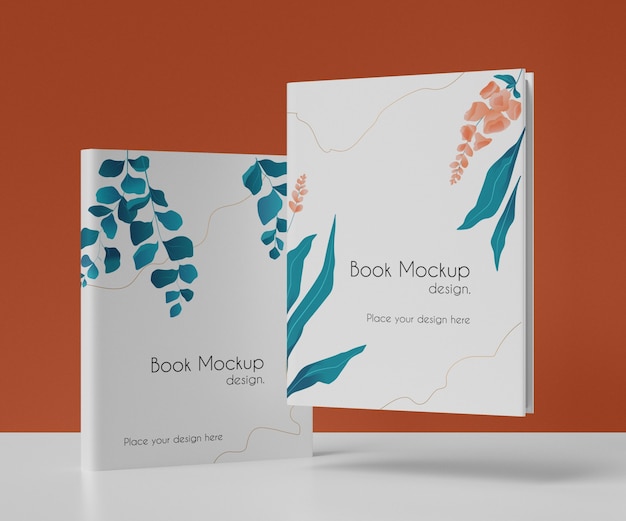 Beautiful book cover mockup Premium Psd