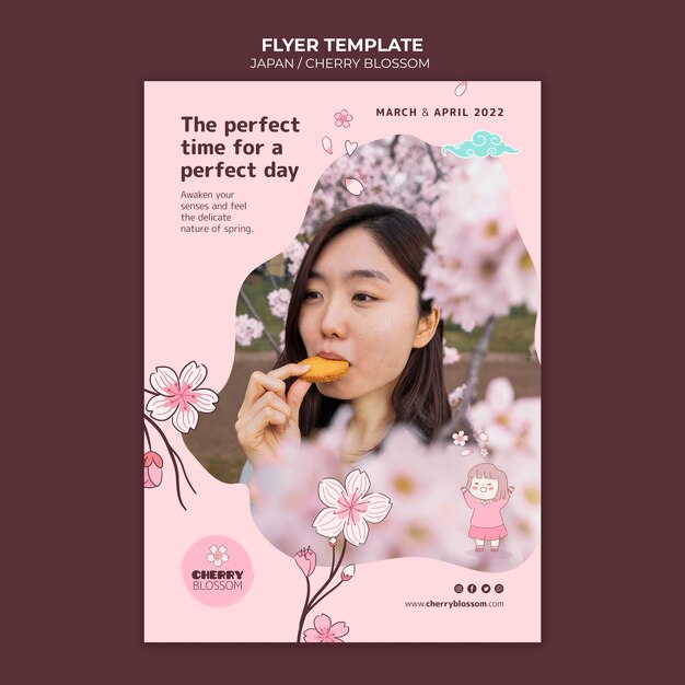 beautiful flyer japan template