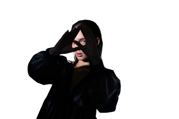 美しい作品の女性のモデリング