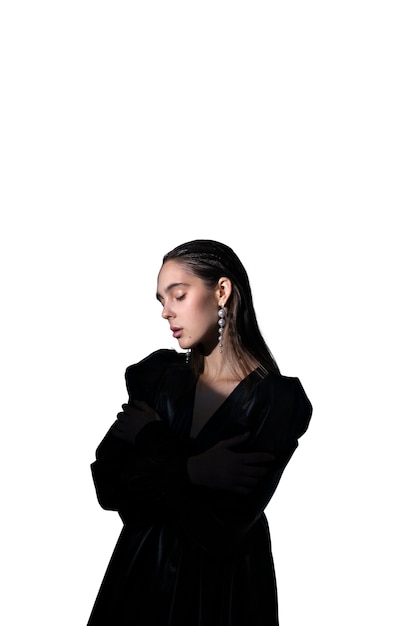美しい作品の女性のモデリング