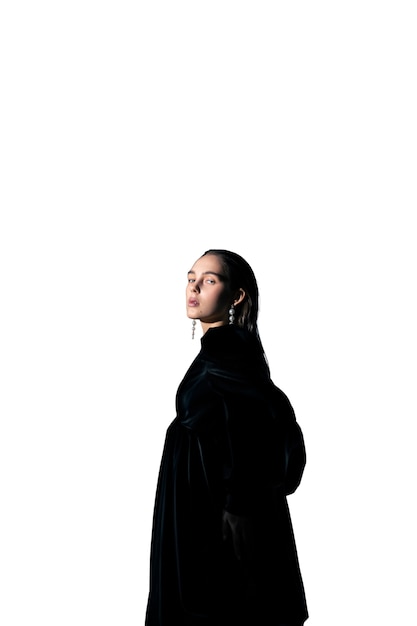 美しい作品の女性のモデリング