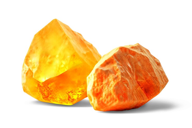 Free PSD beautiful stone in studio