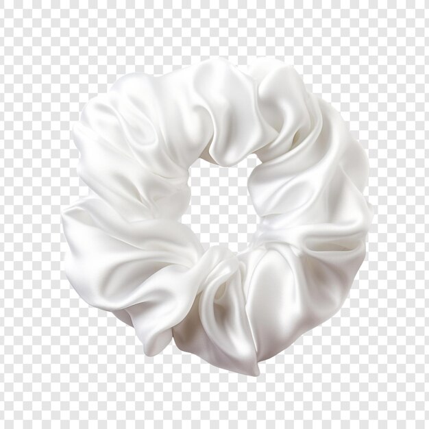 Get a Free Beautiful White Silk Scrunchie PSD Template for Your Design Projects
