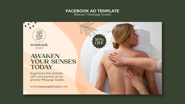 ビューティ フェイスブック 広告 テンプレート