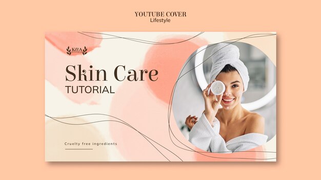 美容フェイスブックカバーテンプレート