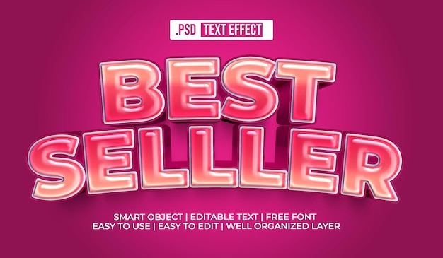 Best-seller-text-style-effect