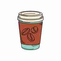 Free PSD beverage illustration design