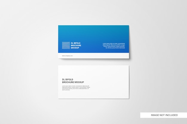 PSD gratuito mockup di brochure bifold