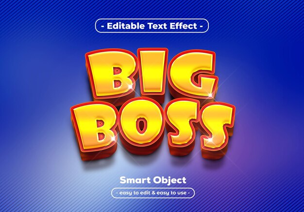 Big boss-Text-Style-Effect