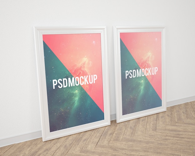 Big Frames Mock Up – Showcase Your Website and Wall Posters