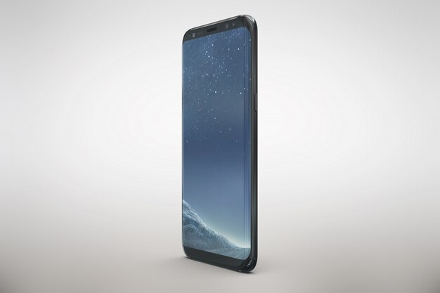 Big smartphone mock up