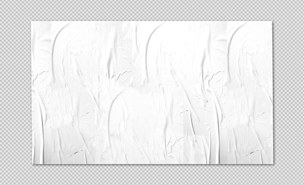 Free PSD big white panel in black surface