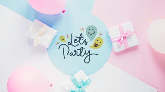 Download Mockup Birthday Vectors, Photos and PSD files | Free Download