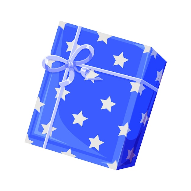 Free PSD birthday colorful present box design