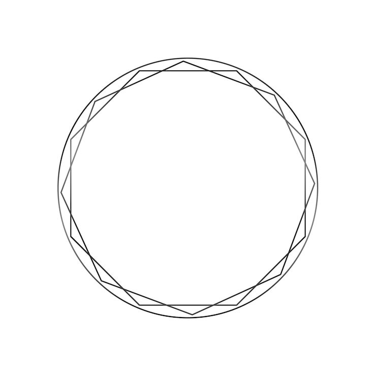 Free PSD black circle shape