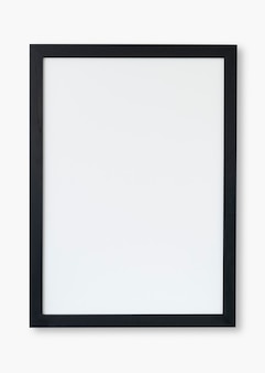 Black frame psd mockup with design space