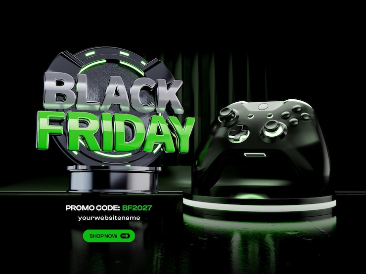 Free PSD black friday gadget sale social media post template