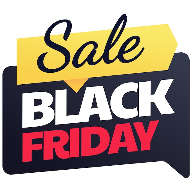 Black friday label design