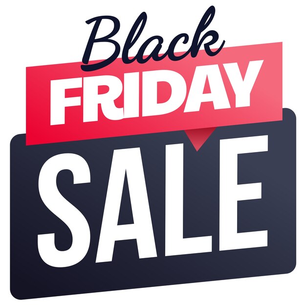 Black friday label design