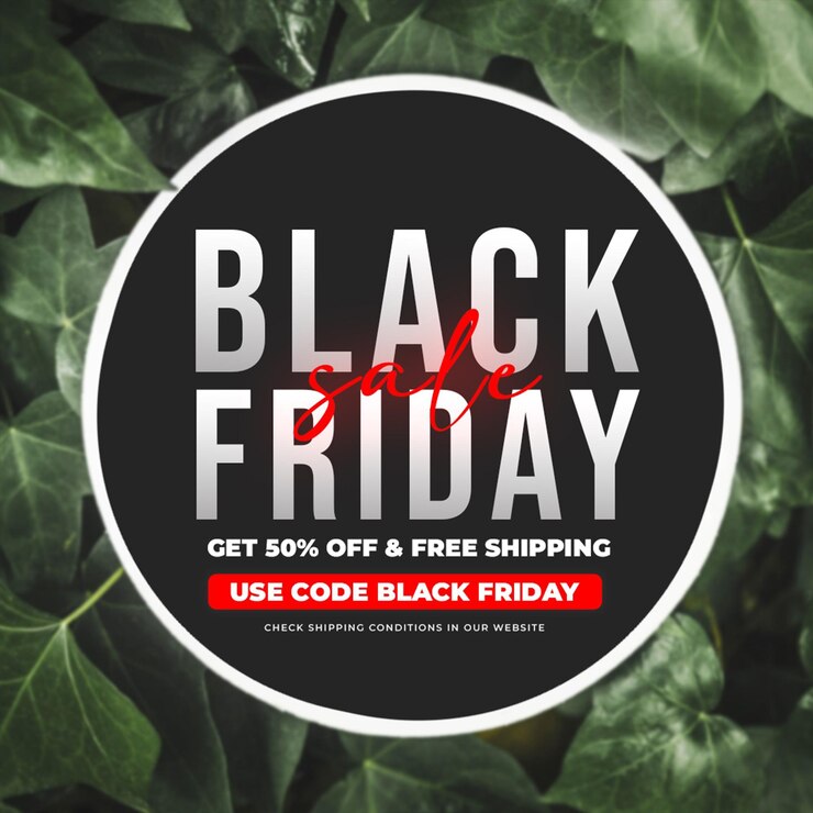 Free PSD black friday sale social media post