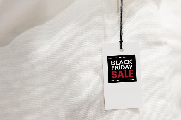 Black Friday sale tag