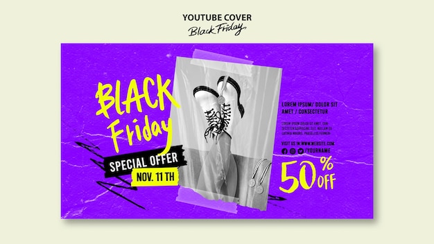 Black friday template design