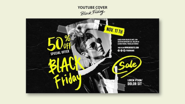 Black friday template design