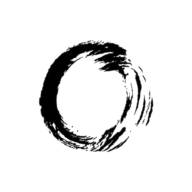 黒のグランジ境界線