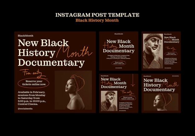 black history month  instagram posts