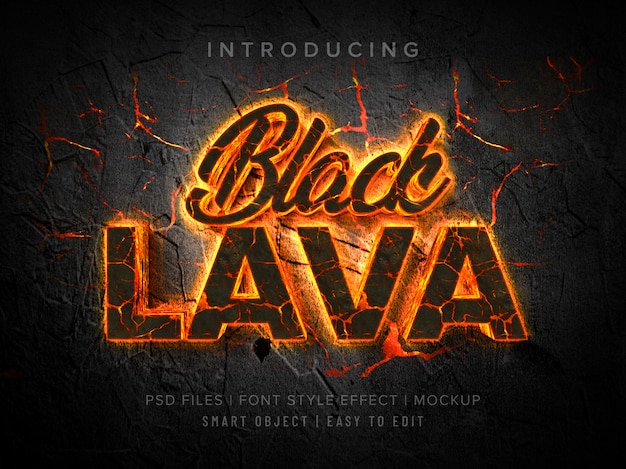 Download Free Black Lava 3d Font Style Effect Mockup Premium Psd File Use our free logo maker to create a logo and build your brand. Put your logo on business cards, promotional products, or your website for brand visibility.