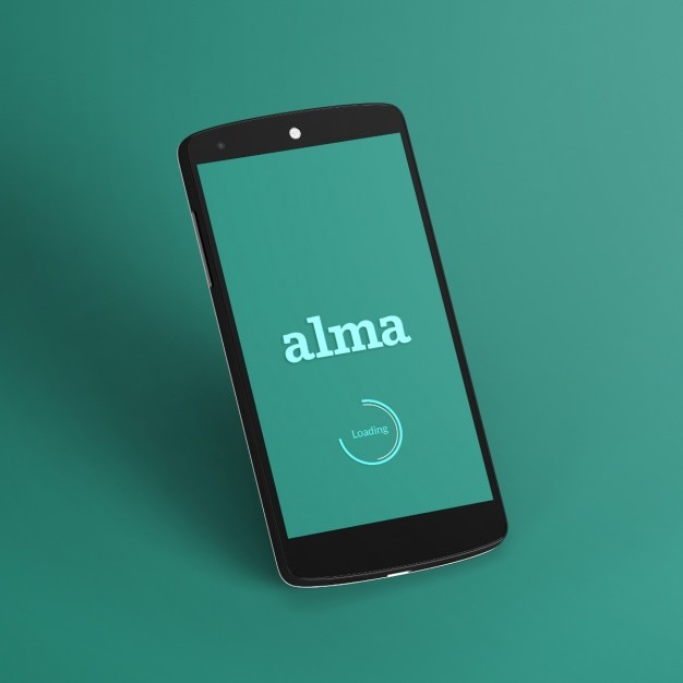 Get the Black Mobile Phone Template: Free PSD Download