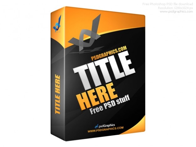 Free Realistic Software Box Mockup Free Mockup