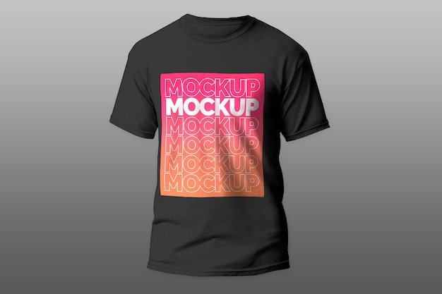 Download Free Psd Color Tshirt Mockup