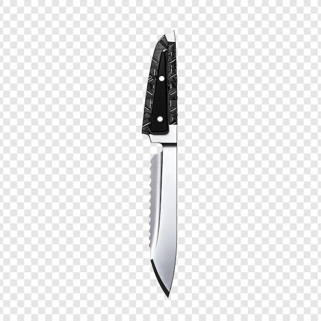 Бесплатный PSD Лезвие отрывного ножа, изолированное на прозрачном фоне
