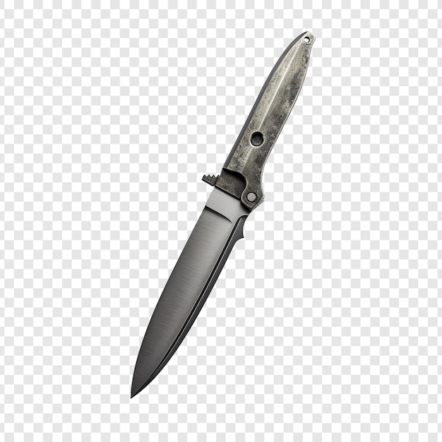 Free PSD blade of a snap off knife isolated on transparent background