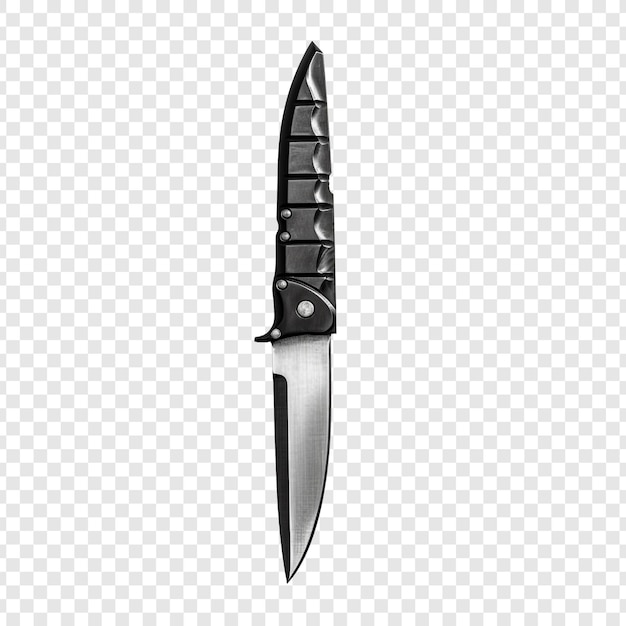 Free PSD blade of a snap off knife isolated on transparent background