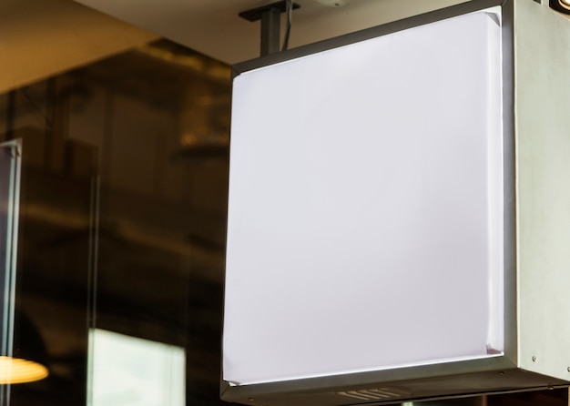 Blank bill board mockup