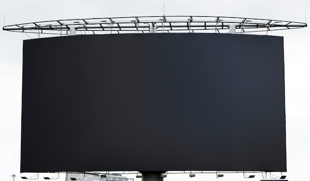 Blank billboard mockup