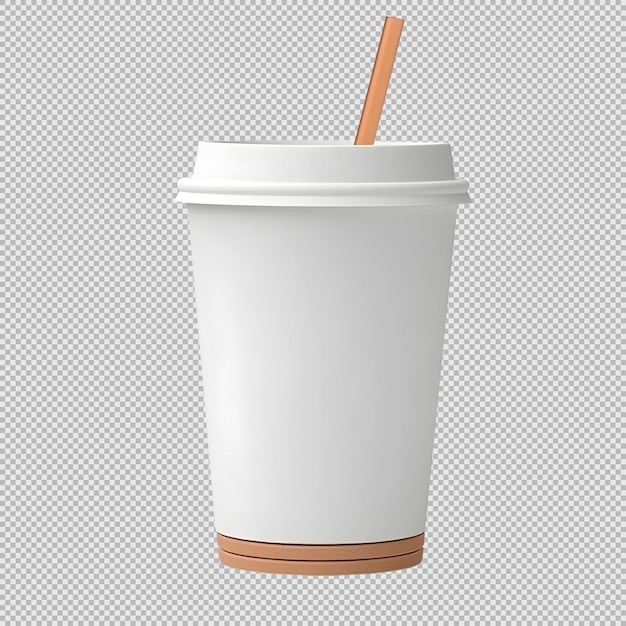 Blank coffee cup