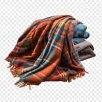 Free PSD blanket isolated on transparent background