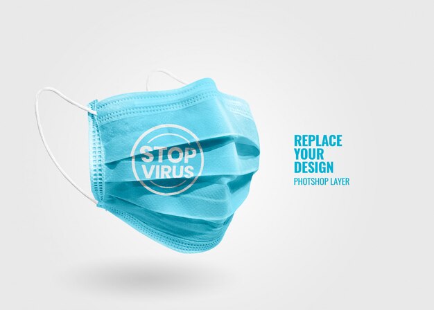 Download Premium Psd Face Mask Mockup PSD Mockup Templates