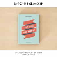 Free PSD book cover mock up design