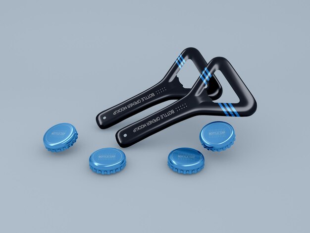Download Free Psd Bottle Opener Mockup
