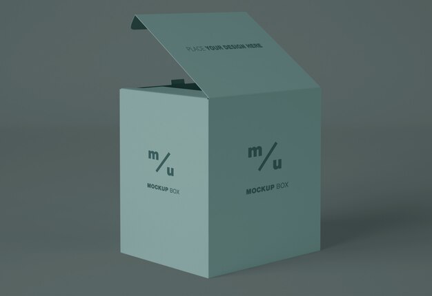 Download Opened box mockup | Premium PSD File